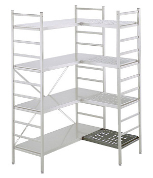 304 AISI S/S LOUVERED SHELF 625X340 MM (850211)