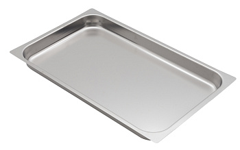 S/S 1/1 GN CONTAINER-FLAT EDGES-H.40 MM (Code 329244)