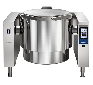 Electrolux Professional PBOT15ECIO High Productivity Cooking Electric Tilting Boiling Pan, 150lt Hygienic Profile, Freestanding - Marine (Code 587104)