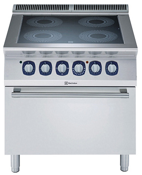 INFRARED COOKING RANGE+EL.OVEN 800 MM (Code 371026)