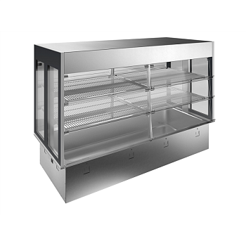 DROP-IN REMOTE REFRIGERATED WELL WITH REFRIGERATED DISPLAY, COMPACT 4GN (CODE 341124)