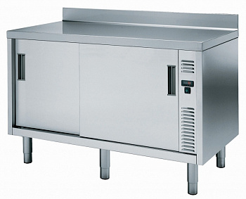 HOT CUPBOARD+UNDERTOP+UPSTAND 1600 MM (133643)