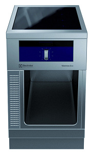 Electrolux Professional MCJQECE1DM Modular Cooking Range Line thermaline 90 - 2 Zone Full Surface Induction Top on Passthrough Base, 2 Sides, H=700 - H3 -Marine (Code 589853)