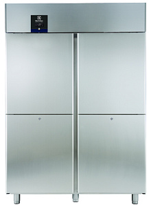 Electrolux Professional REX144HF ecostore 4-Halbtür-Gefrierschrank 1430lt, -22-15°C, digital, AISI 304, R290 (Code 725363)