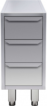 AMBIENT UNIT WITH 3 DRAWERS 400MM (121824)