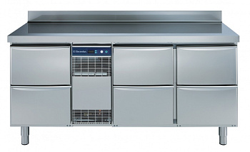 REFRIGER.COUNTER 440 LT,6DRAWERS,UPSTAND (Code 726566)