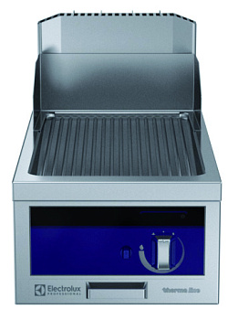 Modular Cooking Range Line thermaline 90 - Half Module Gas Fry Top, 1 Side with Backsplash (Town Gas) (Code 593323)