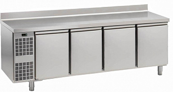 4 DOOR REFRIGER. TABLE+SPLASHBACK -2°C (Code 728511)