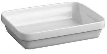 16 PORCELAIN STANDARD RECTANGULAR PLATES (Code 855605)