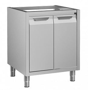 Electrolux Professional RSAU7002HD Standard Preparation Cupboard Base for Sink Top (2 hinged door) - no top, 700mm (Code 133183)