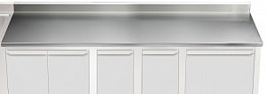 Electrolux Professional TPLA34A ARBEITSPLATTE M. AUFKANTUNG 3400 MM (Code 121172)