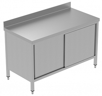 WORKTOP CUPBOARD WITH UPSTAND 1400MM (134036)