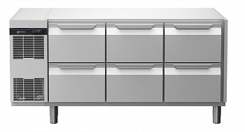 Digital Undercounter ecostore HP Concept Refrigerated Counter 6x½ Drawers (without worktop) 60Hz (Code 710373)