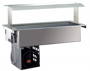 Electrolux Professional DI4RWVO DROP-IN VENTIL.REFRIG.WELL+GANTRY 4GN (Code 340266)
