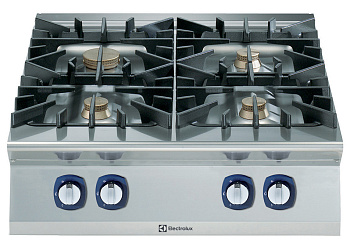4-BURNER GAS BOILING TOP 800 MM TOWN GAS (Code 391193)