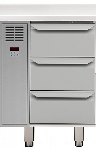 Electrolux Professional TRERS1VC37 REFRIGERATED CUPB. 3 DRAWERS REM. 750MM (121944)