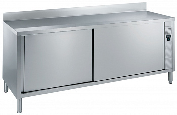 HOT CUPBOARD WITH UPSTAND 1600MM (133026)