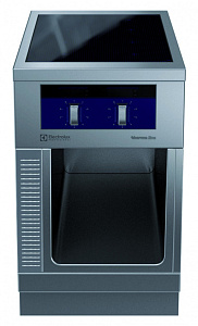 Electrolux Professional MCJBEAE1AO Modular Cooking Range Line thermaline 90 - 2 Zone Full Surface Induction Top on Open Base, 1 Side, H=700 (Code 589687)
