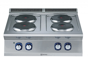Electrolux Professional E7ECEH4R0N Modular Cooking Range Line 700XP 4-Hot Plates Electric Boiling Top Range (Code 371127)