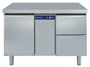 Electrolux Professional RCDR2M12R REFR.COUNTER 290 LT,1DOOR,2 DRAWERS,REM. (Code 726557)