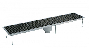 Electrolux Professional FDB40185 FLR.DRAIN+GRATE+C.SIPH-VERT.OUT.400X1850 (Code 328064)