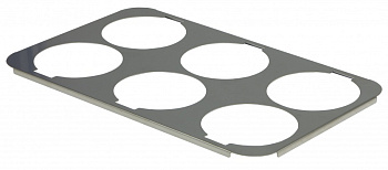 SUPPORT FRAME FOR 6 ROUND BASKETS (Code 913133)