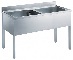 Electrolux Professional SLP216 SOAKING SINK UNIT 2 BOWLS 1600MM (132545)