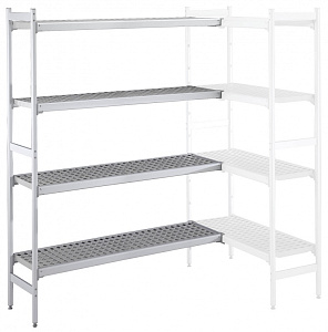Electrolux Professional ACS2192 ALUM.CORNER SHELV.-POLY.TIERS-373X2196MM (137066)