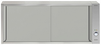 HOT WALL CUPBOARD W/SLIDING DOORS 1600MM (121956)