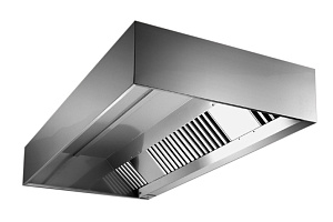 Electrolux Professional EP1120T 304 S/S WALL HOOD+FILTERS 2000X1100MM (642018)