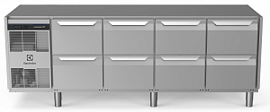 Electrolux Professional EH4H7BBBB REFR.COUNTER 590LT 8DRAWER NO TOP (710089)