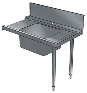 Electrolux Professional BHRPT6B12R ZUL.TI/BECKEN 6X5 R>L 1200MM-KORBMASCH. (Code 865326)