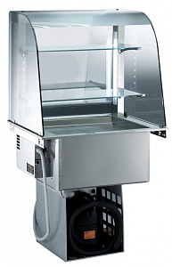 Electrolux Professional DI2ROD DROP-IN REFRIGER. WELL+OPEN DISPLAY 2GN (Code 340270)