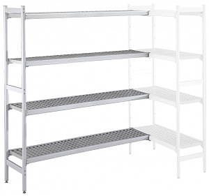 Electrolux Professional CLS2548 ALUM.CORNER SHELV.-POLY.TIERS-475X2552MM (Code 137087)