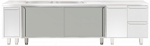 Electrolux Professional TEL2S18 UNTERSCHRANK FÜR SPÜLENABDECKUNG 1800MM (Code 121828)
