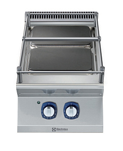 Electrolux Professional E9ECMD2Q05 Modular Cooking Range Line 900XP 2-hot plate (4 kW each) electric boiling top - Marine (Code 391180)