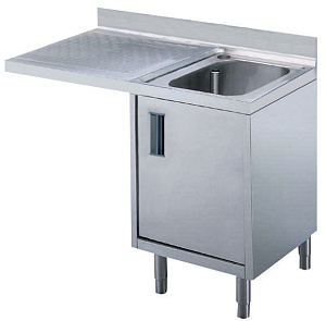 Electrolux Professional MARMSX SPÜ.-SCHR. UT-MASCH.,1BECKEN+ABL.LI.1200 (Code 132716)