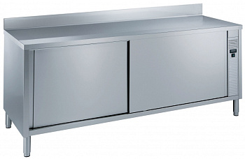 HOT CUPBOARD WITH UPSTAND 1800MM (133027)