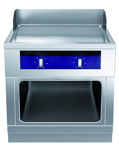 Electrolux Professional MCHYEAH1DM Modular Cooking Range Line thermaline 90 - Full Module Freestanding Electric Fry Top, 1 Side, H=700 - H3 -Marine (Code 589837)