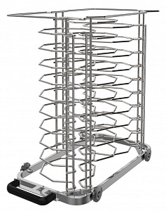 Electrolux Professional TRBA116PL2021C Banquet trolley with rack holding 116 plates for 20 GN 2/1 oven and blast chiller freezer, 66mm pitch (Code 922764)