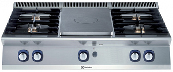 2-BURNER+GAS SOLID TOP+2 BURNER 1200 MM (Code 371012)