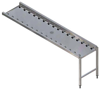 Electrolux Professional HSRC26SR ZULAUFROLLENTISCH,KURZE ROLLEN,2600MM (Code 865006)