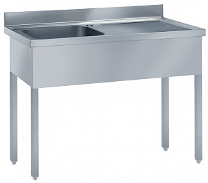 Electrolux Professional SL14D SINK UNIT 1 BOWL & R/H DRAINER 1400MM (132459)