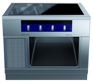 Electrolux Professional MCJDEAJ1AO Modular Cooking Range Line thermaline 90 - 4 Zone Full Surface Induction Top on Open Base, 1 Side, H=700 (Code 589690)