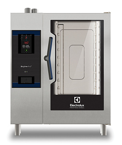 Electrolux Professional ECOE101K2A2 SkyLine ProS SKYLINE PRO-S HEISSLUFTOFEN DIREKTEINSPRITZUNG OHNE BOILER10 GN 1/1 - ELEKTRO - ROSTABST. 67MM NORDI (Code 217602)