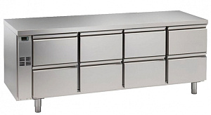Electrolux Professional HB8CR 8x1/2 DRAWER REFRIGER. TABLE -2C-REMOTE (Code 728300)