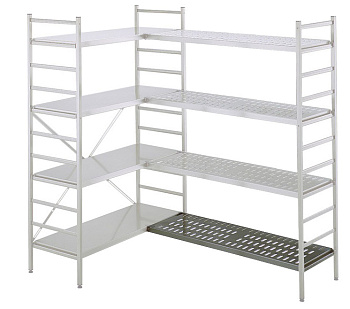 304 AISI S/S LOUVERED SHELF 1525X340 MM (850220)