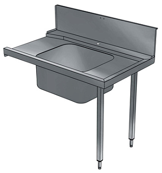 PREWASH TABLE+BOWL(600X500)R&gt L 1200-RACK (Code 865326)