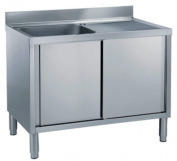 Electrolux Professional ML1S1217R SPÜLENSCHR.1 BECKEN 500X500,ABL.RE. 1200 (Code 133037)