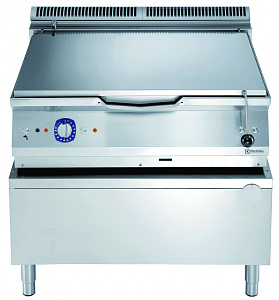 Electrolux Professional E9BRGHDO4M Modular Cooking Range Line 900XP Gas Bratt Pan 80lt with Duomat bottom, auto tilting (60Hz) (Code 391282)